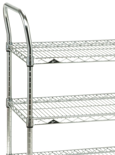 Metro Stainless 1-Piece Cart Push Handle